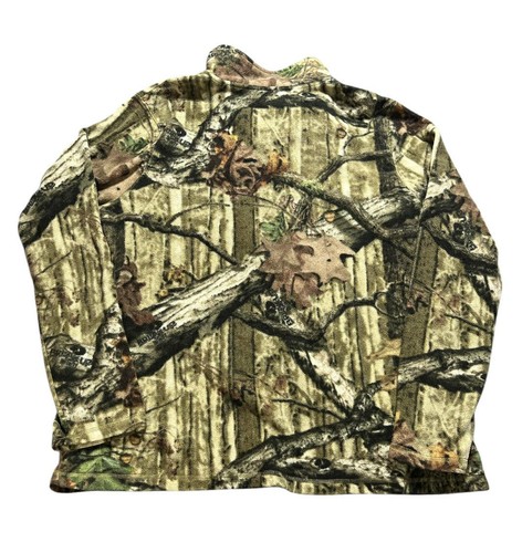 Mossy Oak Jacket Women Fleece Breakup Womens Full Zip  Camouflage Camo XL - Foto 2 di 4