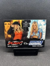 2002 Fleer WWE RAW vs SmackDown! - Trish Stratus, Torrie Wilson #82 (RC)