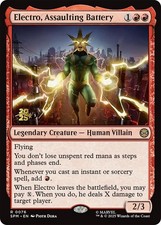 Foil - Electro, Assaulting Battery - 76 - Prerelease Cards - LP