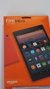 Marque NEW Feu d'Amazone HD 8 RED 7th Génération 16GB Wi-fi avec scellé Alexa 8 de pouce