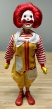 Vintage Remco Ronald McDonald Doll 8  1976 McDonald  s Figure w/ Stand Mint