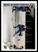 1991-92 Ultimate Original 6 French Tim Horton Toronto Maple Leafs #37