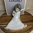 Lladro Figurine "Angel Wondering" #4962 with Box