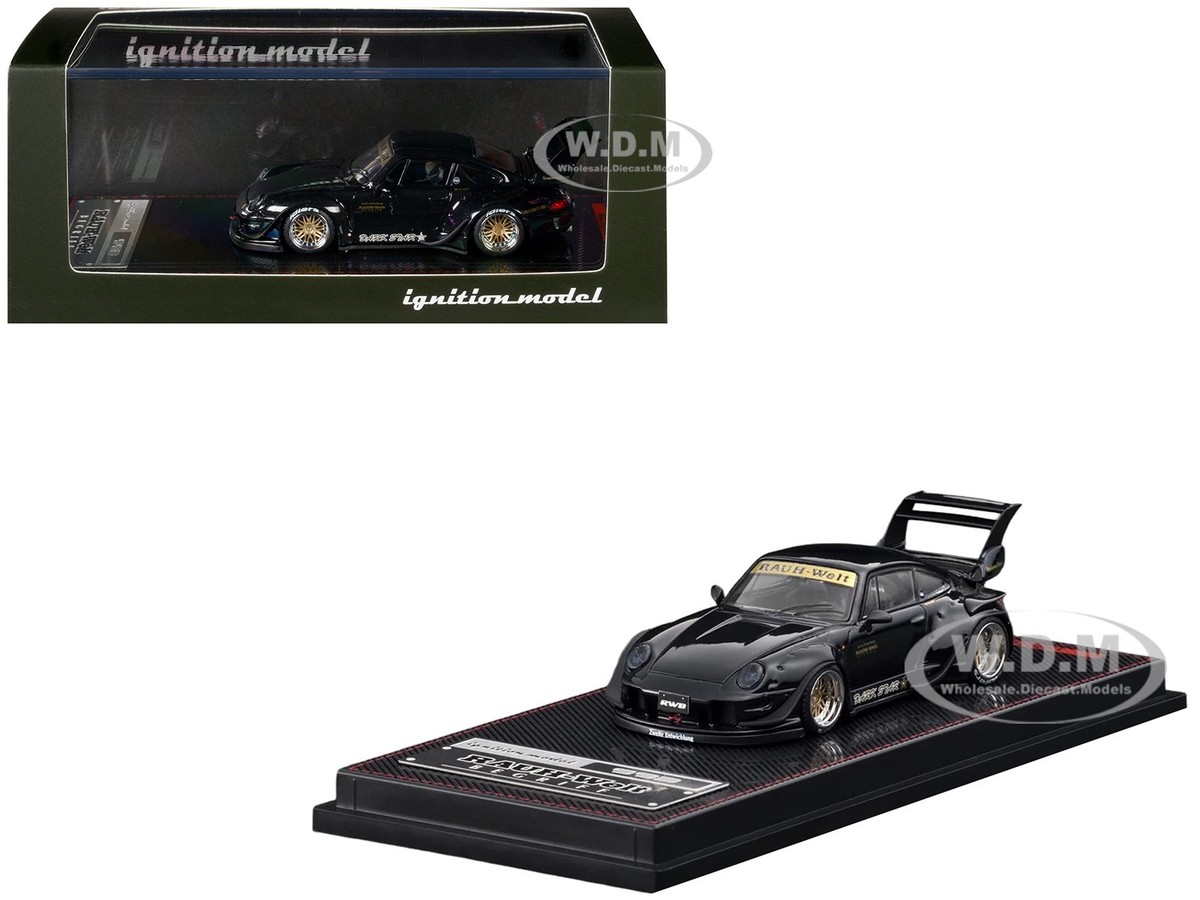 1 64 RWB 993 (Porsche 911) Black Ignition Model IG3870 for sale