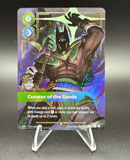 Riftbound Nasus - Curator of the Sands Signature Overnumber VEN 192*/166 — live eBay listing