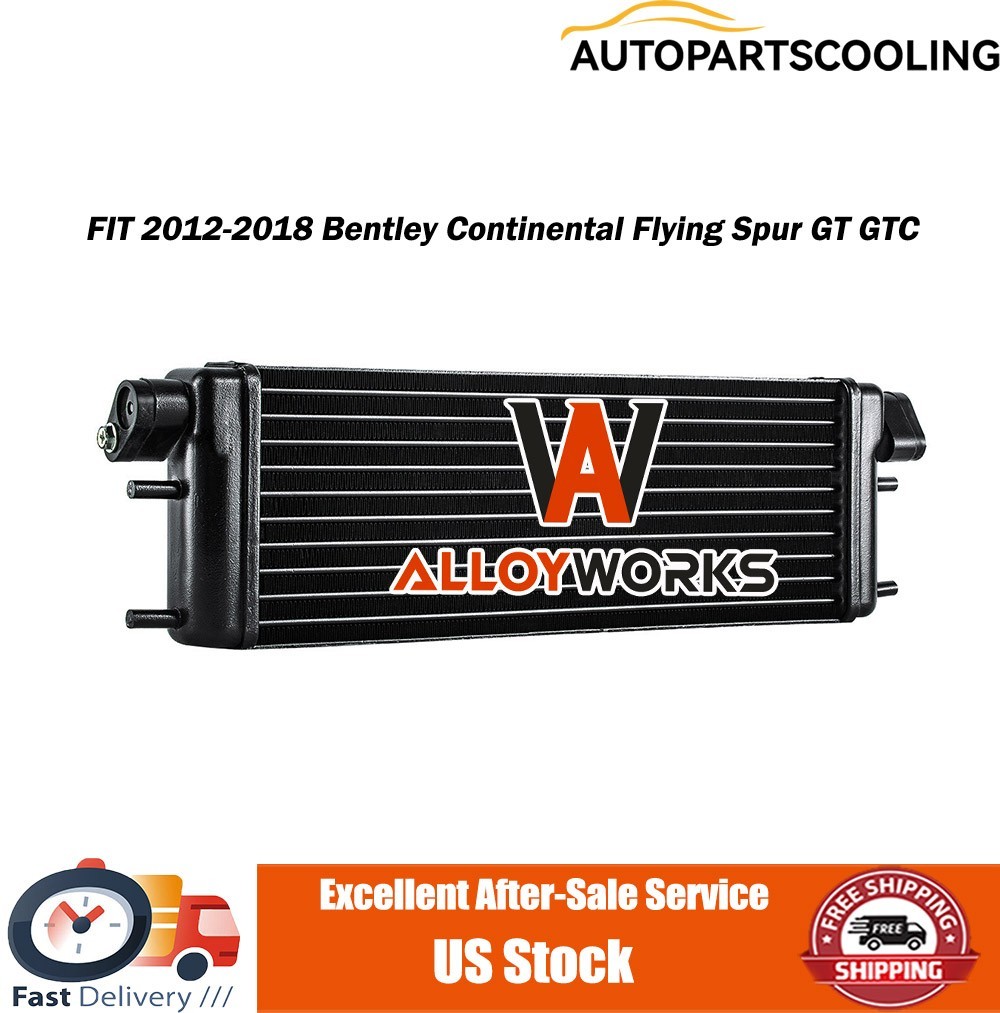#4W0317019A Gear Oil Cooler FIT 2012-2018 Bentley Continental Flying Spur GT GTC