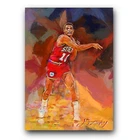 Maurice Cheeks Art Card Limited 22/50 Edward Vela Signed (Philadelphia 76ers)