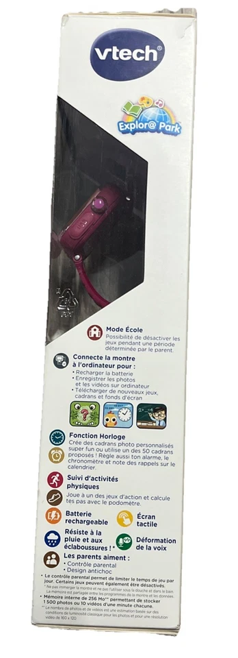 Vtech KidiZoom Smart Watch MAX, reloj infantil con cámara dual y juegos francés - Imagen 2 de 4