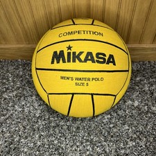 Men's Mikasa USA Water Polo NFHS Yellow Rubber Game Ball Size 5
