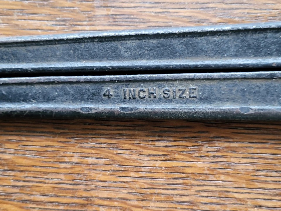 J H Williams & Co No. 484 Llave facial ajustable 4" Llave herramienta de maquinista EE. UU. Foto 4 de 4