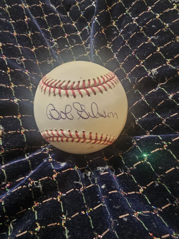 SIGNED BOB GIBSON BASEBALL CARDINALS! XLNT! OFFER!
