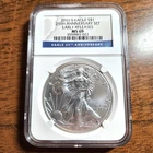 2011 S 2011-S Silver Eagle NGC MS69 25th Anniversary Early Releases W/ INTERCEPT