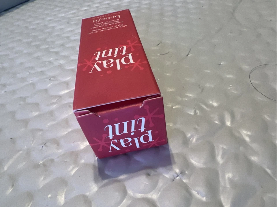 Benefit Play Tint 6.0ml/0.2oz Pink Lemonade tinted lip & cheek stain new in box - Image 3 of 4