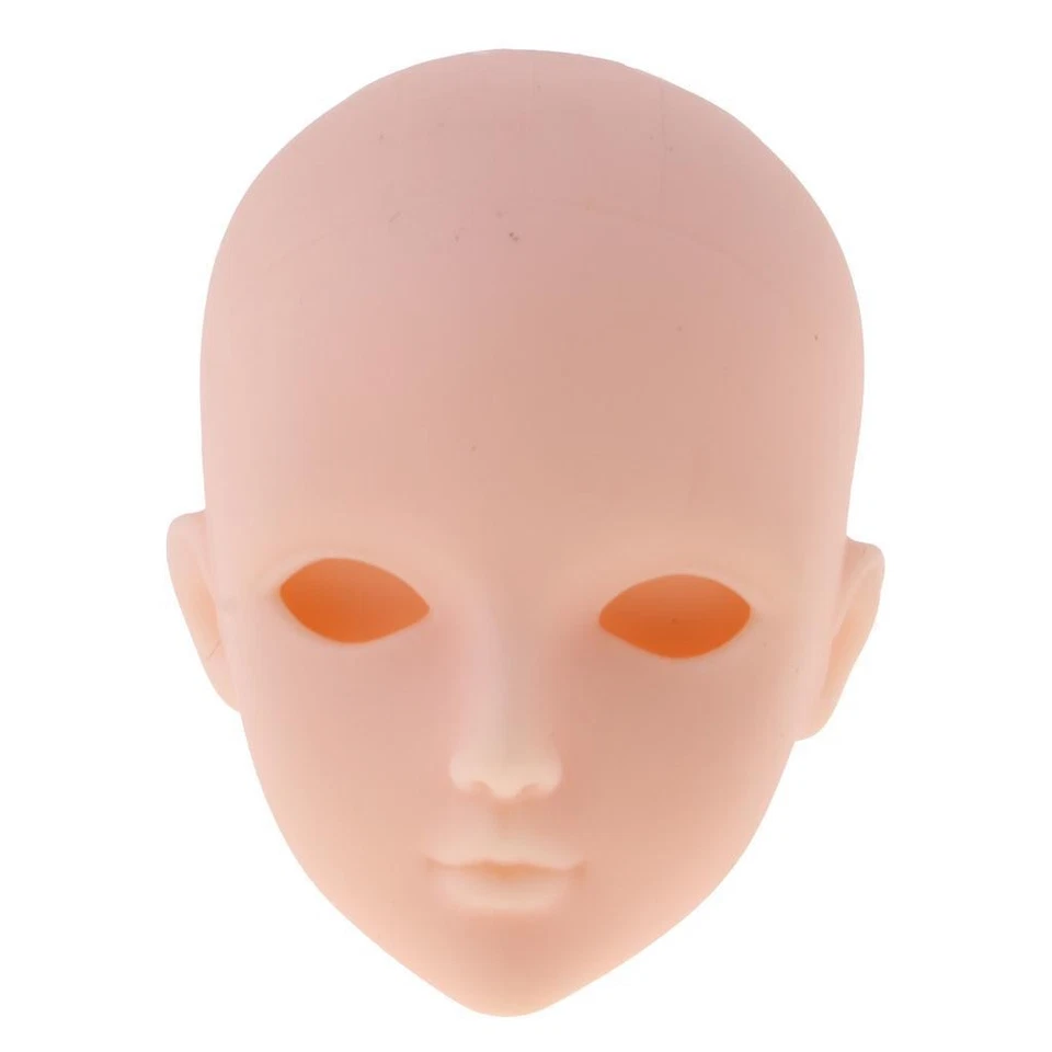 1/6 realistica testa bambola senza occhi per bjd xinyi corpo bambola accessori - Immagine 4 di 4