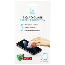 Simple Universal Liquid Glass Screen Protector for Large Devices - Clear