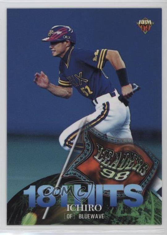1999 BBM '98 Leaders Ichiro Suzuki Ichiro #10 HOF 3f3