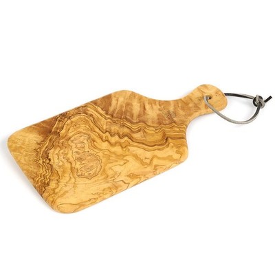 Olive Wood Cutting Board w/Handle