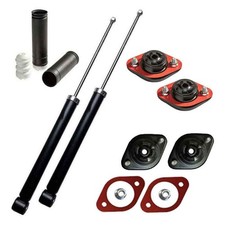 Stoßdämpfer hinten Domlager Puffer Serie Set paßt für BMW 3er E36 Cabrio Coupe