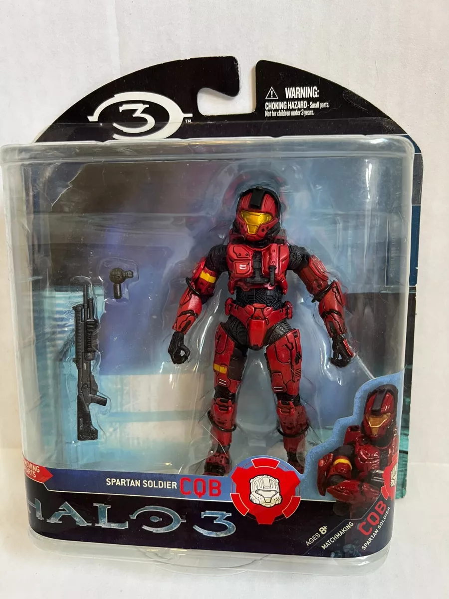 Halo 3 Series 2 Red CQB Spartan Soldier Action Figure