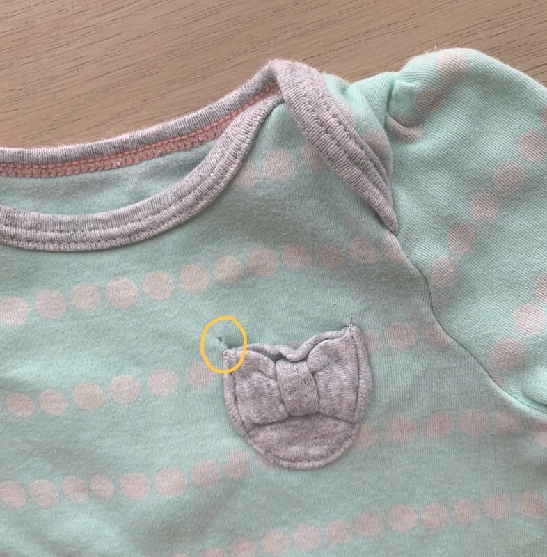 Baby Girl Infant Floral Striped Rompers Footless Pants Bodysuit 2 Pk Size 0-3M