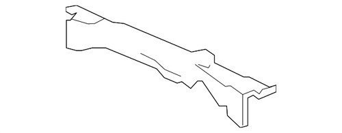 Genuine Honda Upper Tie Bar 04602-T0A-A00ZZ - Picture 1 of 2