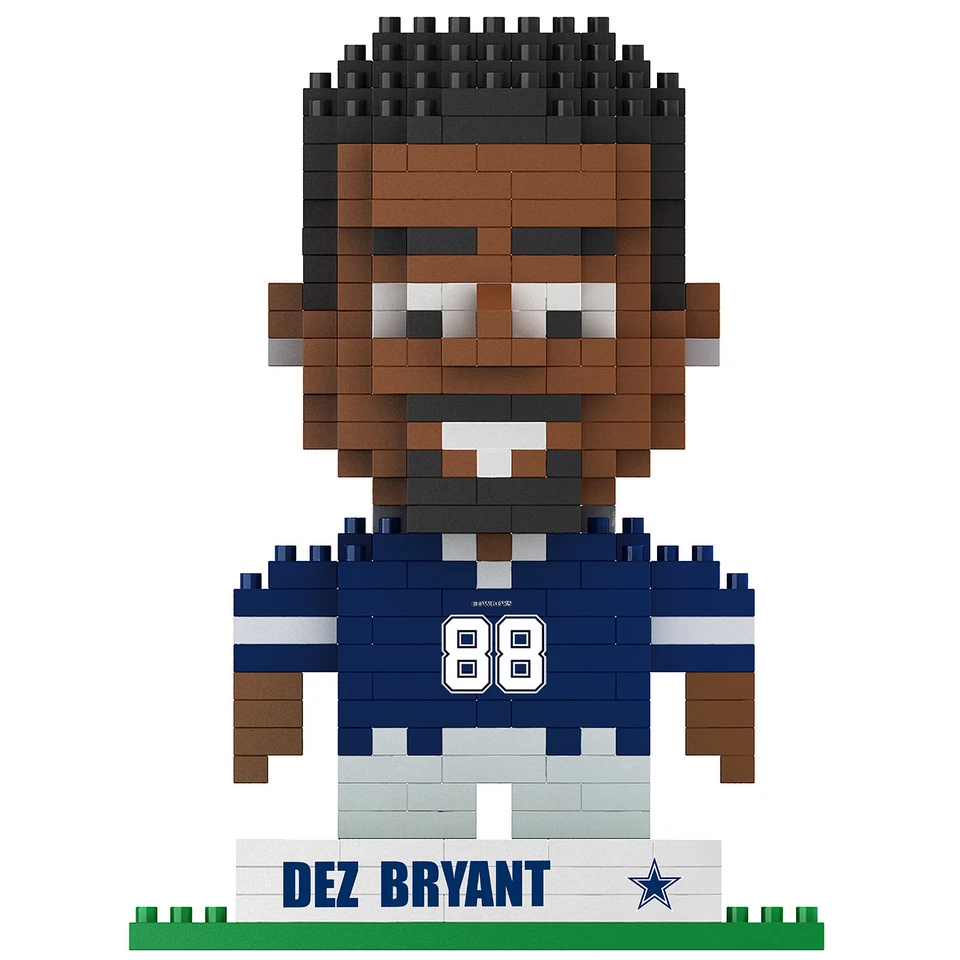 BRXLZ DEZ BRYANT #88 NFL DALLAS COWBOYS JUGUETE DE CONSTRUCCIÓN 3-D 408 PIEZAS Foto 2 de 4