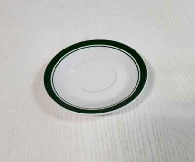 Mitropa Untertasse / 14cm Serie Rational DDR / HO / Grünrand