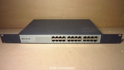 Belkin F5D5131-24 24 Port 10/100 Network Netzwerk Switch INCL Rackmounts