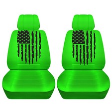Car Seat Covers - Fits Dodge Charger 2006 To 2010 Tattered Flag Covers