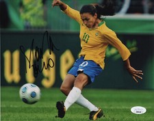 Brazil Orlando SC Marta da Silva Signed Autographed Signed 8x10 Photo COA #9