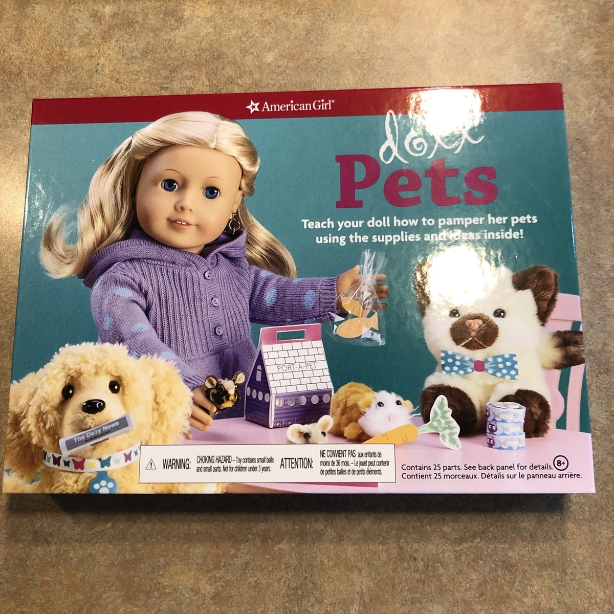 American girl best sale doll pets