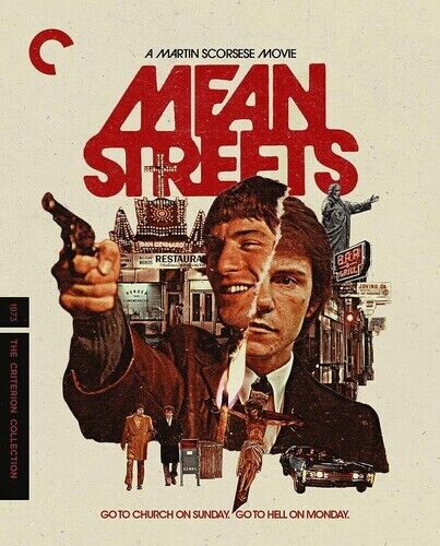 Mean Streets (Criterion Collection) (Blu-ray, 1973, 2023) LikeNew (Disc Only)