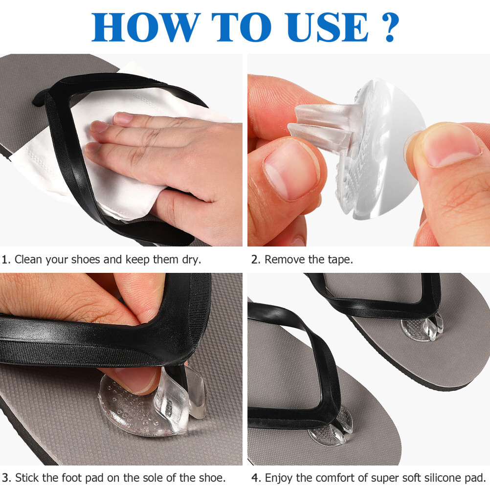 APL 6 paia di solette per scarpe donna ciabatte antiscivolo per signorina