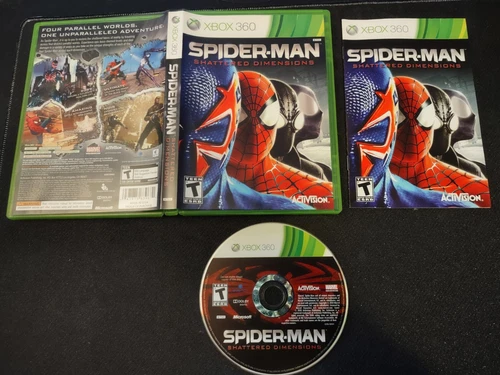 Spider-Man: Shattered Dimensions (Microsoft Xbox 360, 2010) CIB