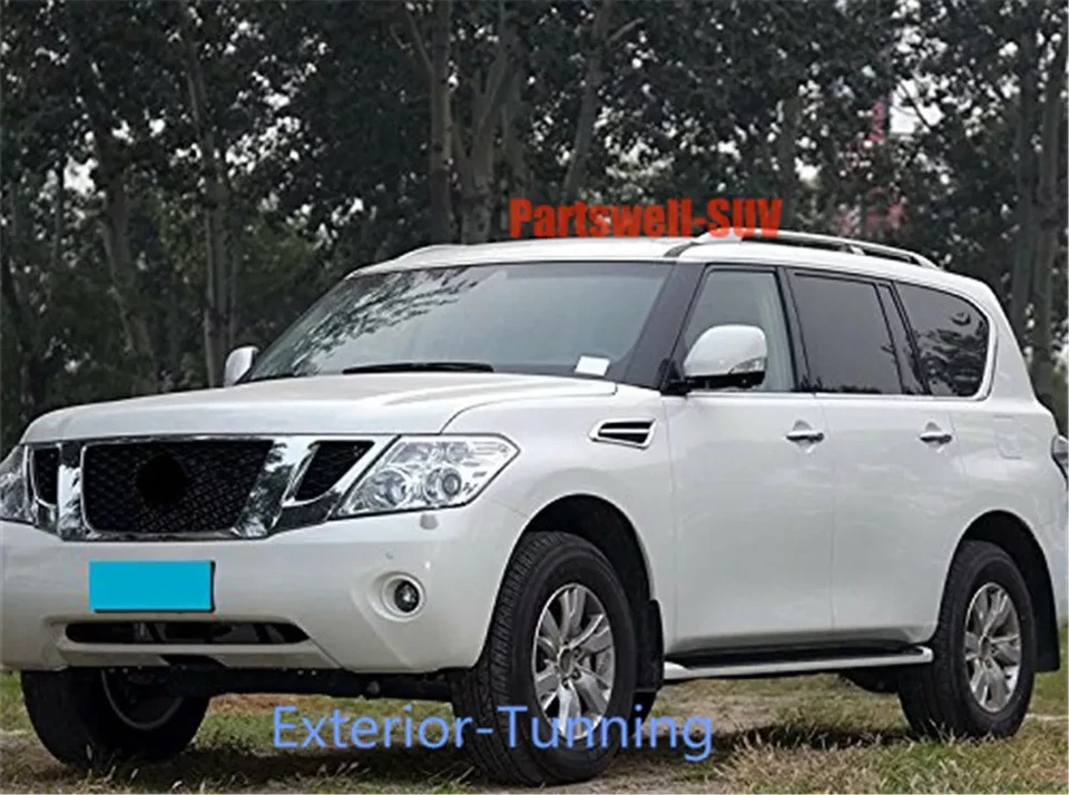 Rieles portaequipajes plateados para Infiniti QX56 2011-2013 accesorios barra transversal de equipaje Foto 3 de 4