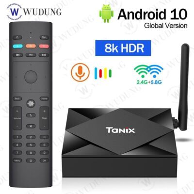 TX6s 8K TV BOX Android10 2.4G 5G Dual Wifi Allwinner H616 Quad Core Media Player