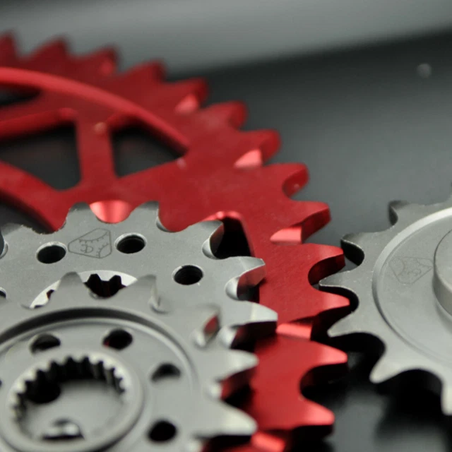 Piñón de cadena delantero JD apto para Honda NSR50 14T 420 Foto 4 de 4