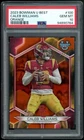 Caleb Williams /25 2023 Bowman U Best Orange #100 PSA 10 Rookie RC Bears USC