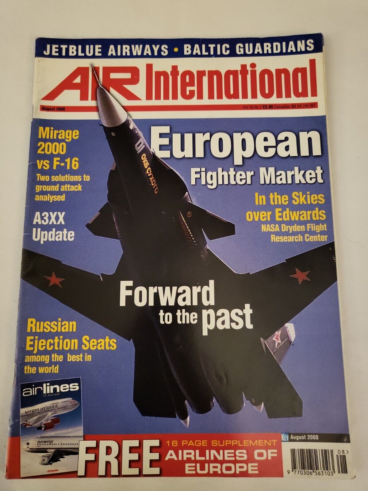 2000 April, AIR International Magazine, European Fighter Market, (MH640)