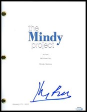 Ike Barinholtz "The Mindy Project" AUTOGRAPH Signed Pilot Episode Script ACOA