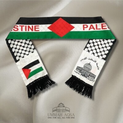 Palästina Schal mit Flagge und Al Aqsa