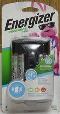 Energizer Rechargeable AA Or AAA Battery Recharge Pro with 4 AA NiMH Batteries