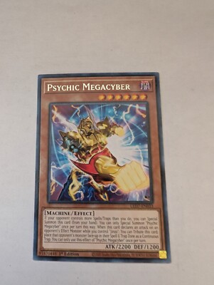 Psychic Megacyber - 1st - LED7-EN033 - NM - Rare Yu-Gi-Oh! Yugioh