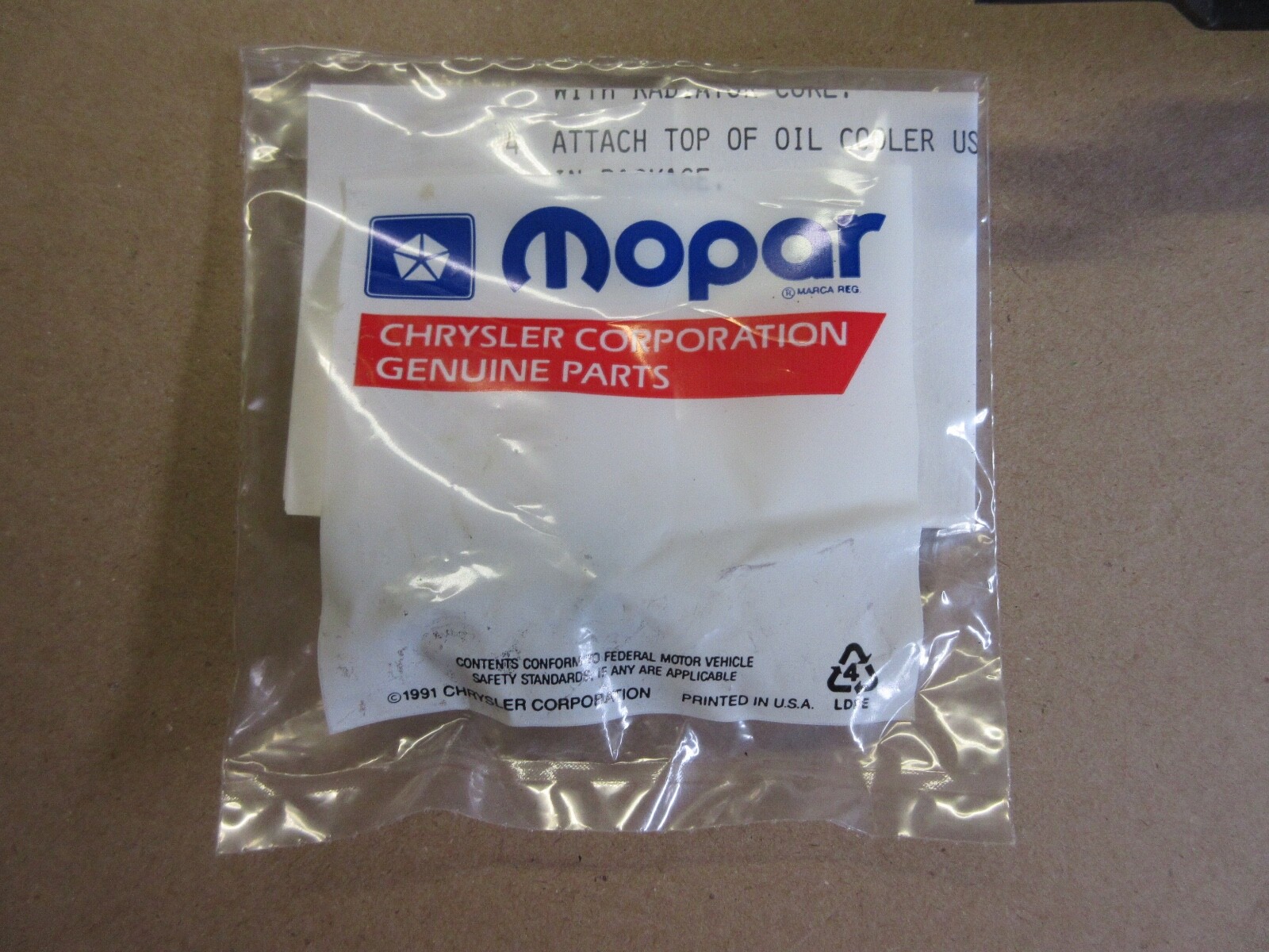 NOS Mopar 4720894 Transmission Oil Cooler 1990 & 1992 Most 4 & 6  