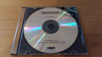 The Prodigy Hot Ride Promo CD 
