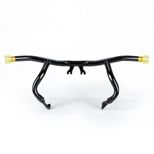 Front Engine Guard Crash Flat-out Bar For Harley Touring Road Street Gilde 14-25