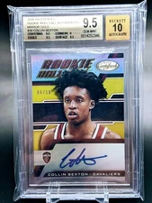 2018 Certified Mirror Gold Collin Sexton Rookie Roll Call On Card Auto #/10 BGS