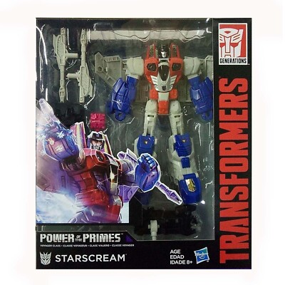 Transformers Power of the Primes Voyager Class STARSCREAM Gift Kids Gift  arrive