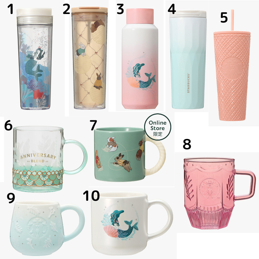 Starbucks Japón Otoño Aniversario Vaso Botella Taza Vidrio 2022/9 NUEVO