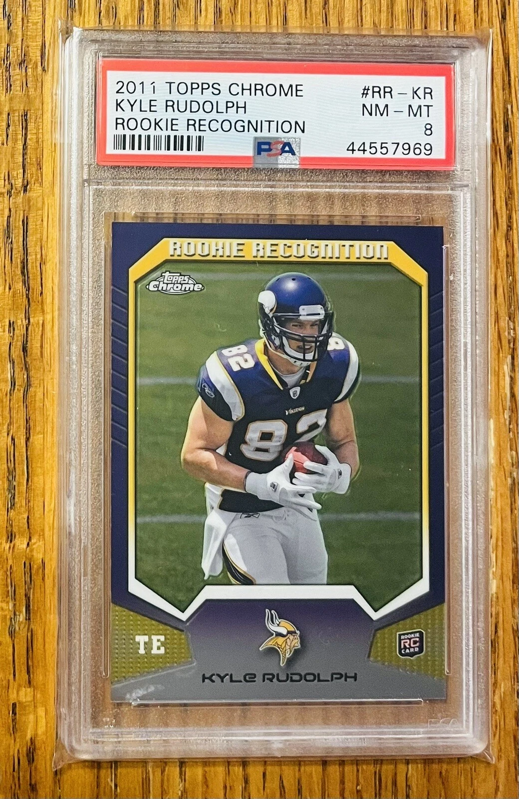 Kyle Rudolph Topps Chrome Rookie Recognition #RRKR Base